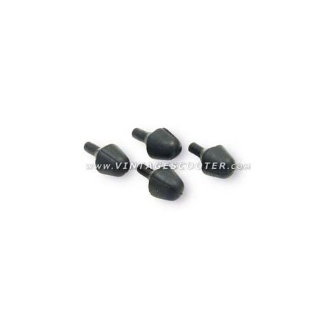 Kit de silent blocs de portiere boite a gants Vespa TS - PX